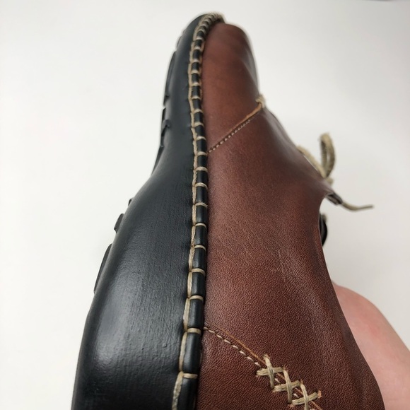 JOSEF Seibel Lindsay Brandy Brown Tan Lace-up Stitched Oxford Shoes SIZE 9 - Picture 10 of 16